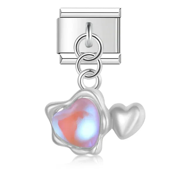 Charm Concha Iridiscente