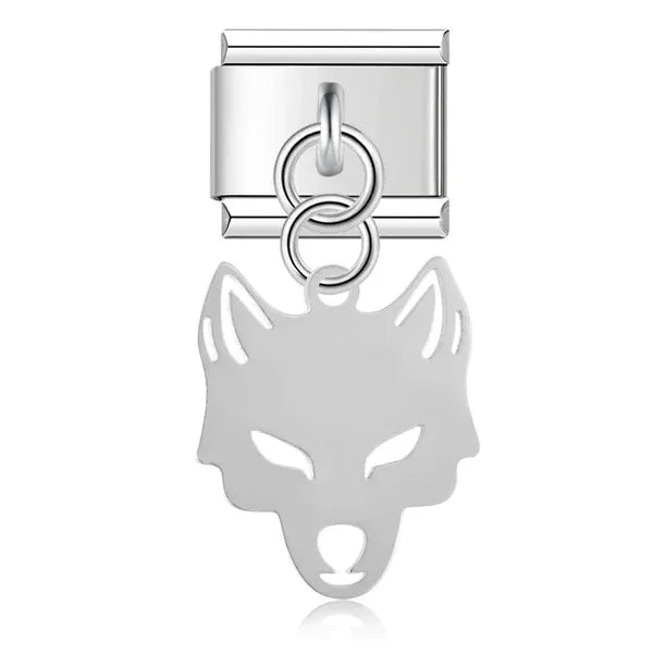 Charm Colgante Cabeza de Lobo