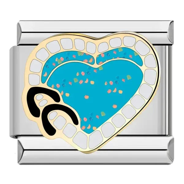 Charm Corazón Piscina