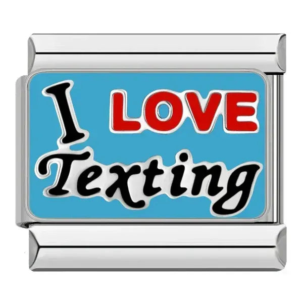 Charm I Love Texting