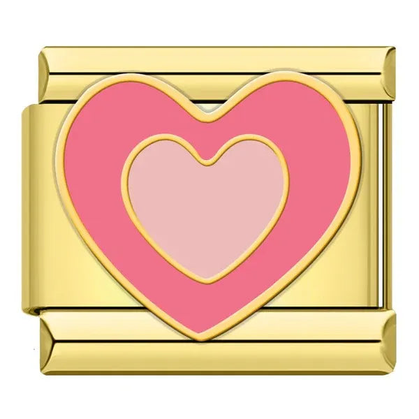 Charm Corazón Rosa