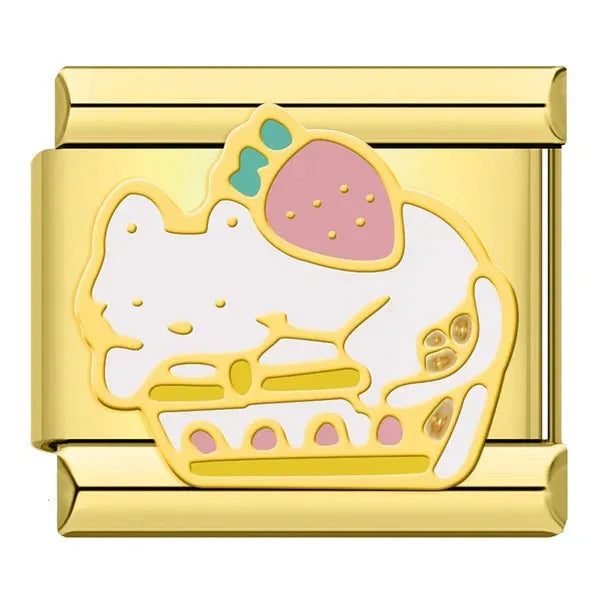 Charm Gatito con Fresa