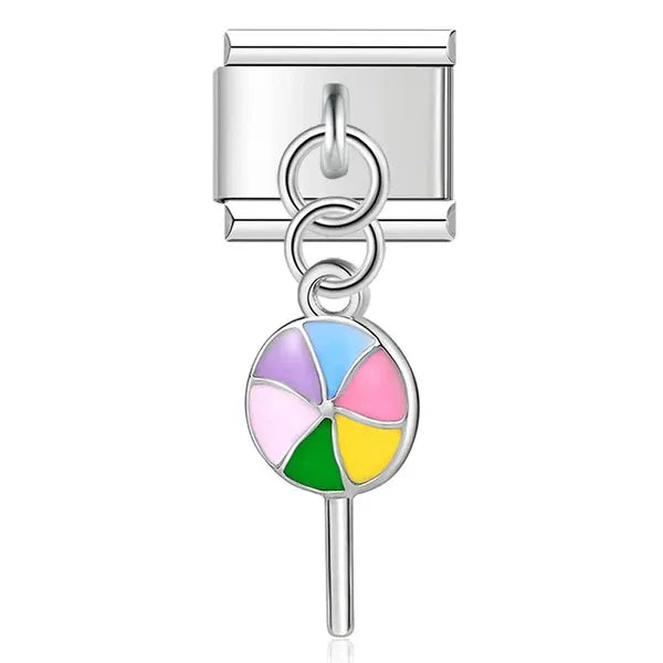 Charm Colgante Paleta Colorida