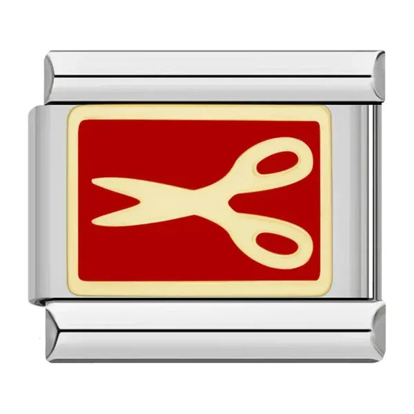 Charm Plateado Tijeras