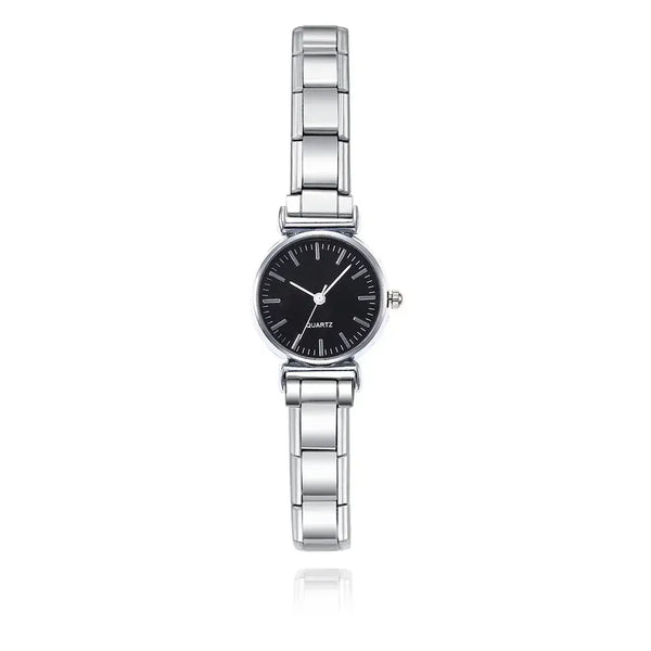 Reloj Verona Plata – Edición Esfera Negra