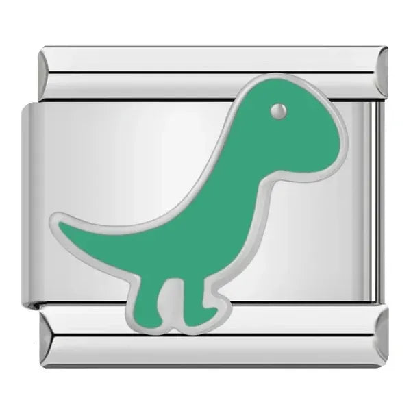 Charm Dinosaurio Verde