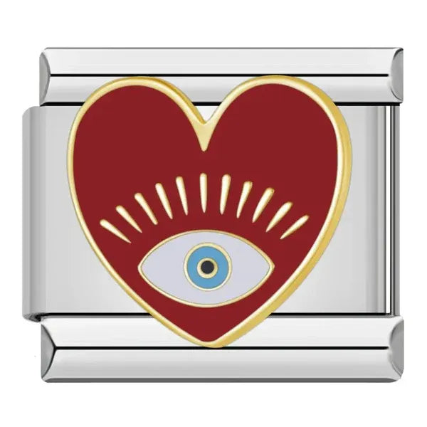 Charm Corazón Ojo Turco