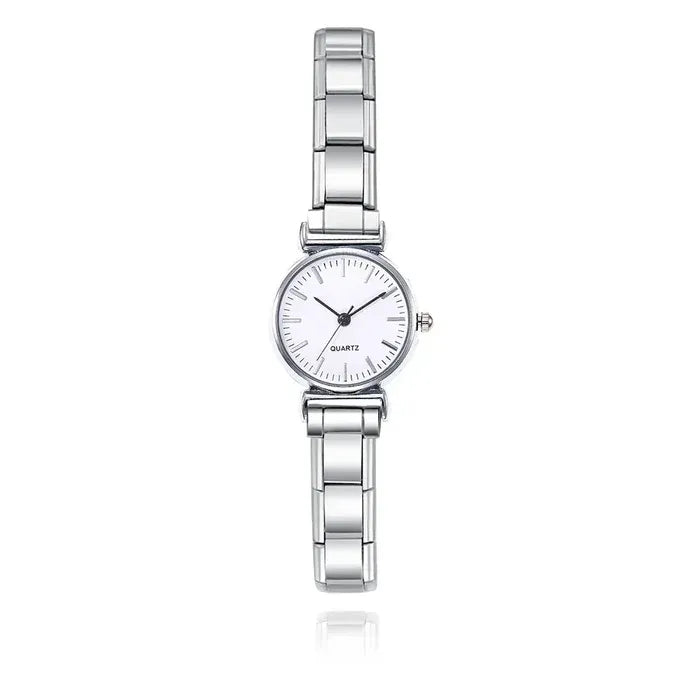 Reloj Verona Plata – Edición Esfera Blanca