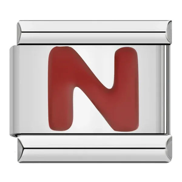 Charm Letra N