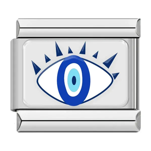 Charm Ojo Turco con Rayos Puntiagudos