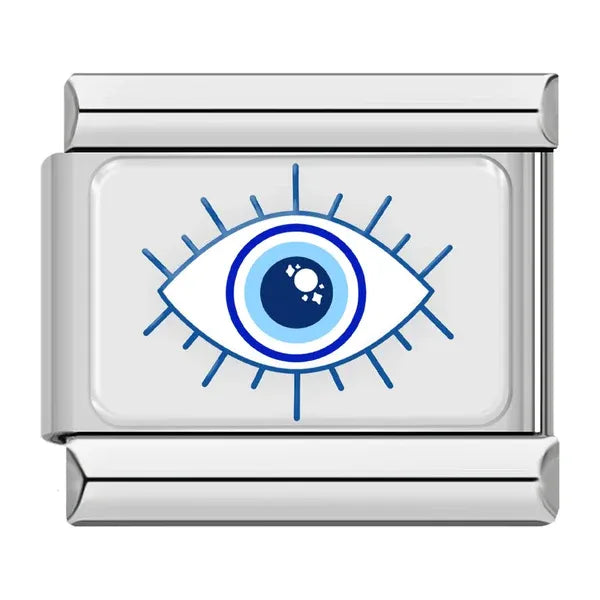 Charm Ojo Turco con Pestañas